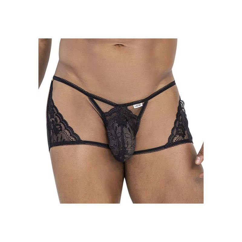 CandyMan Boxer Dentelle Aphros Noir